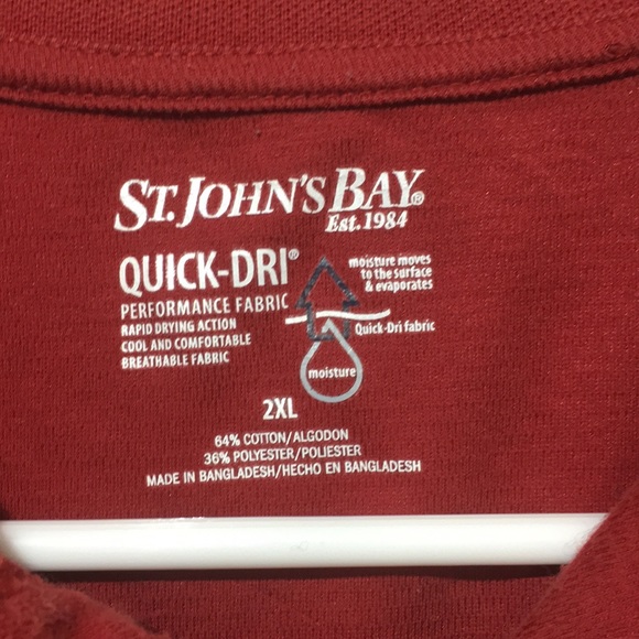 St John's Bay Quick Dry Shirts